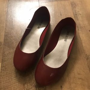 Lower East Side Red Ballet Flats